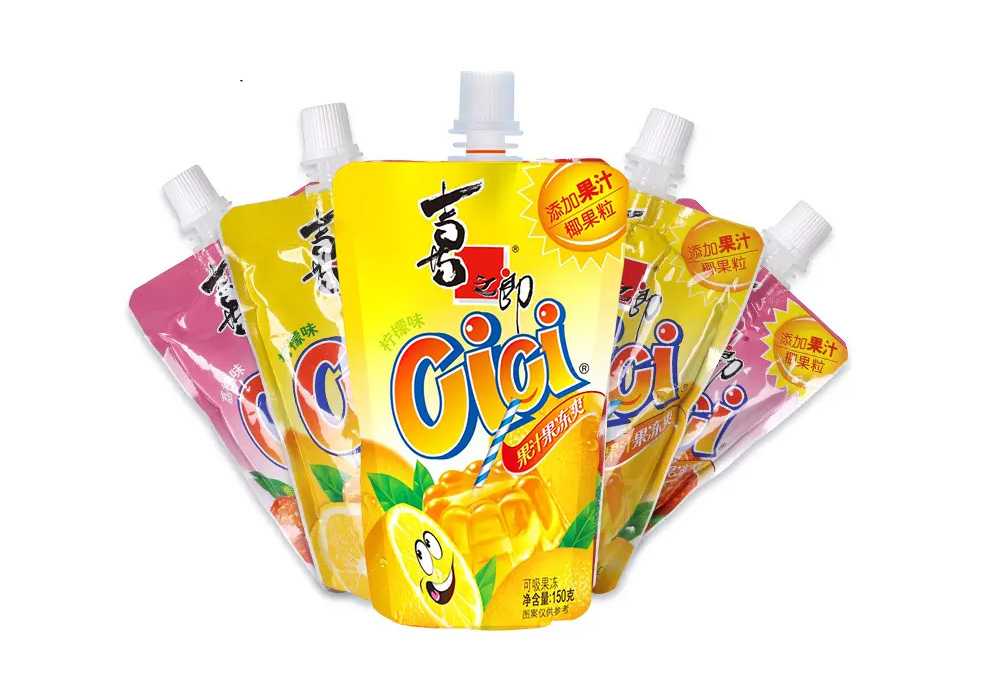 革新食品包裝 —— 自動化吸吸果凍灌裝旋蓋機，開啟便捷美味新體驗！